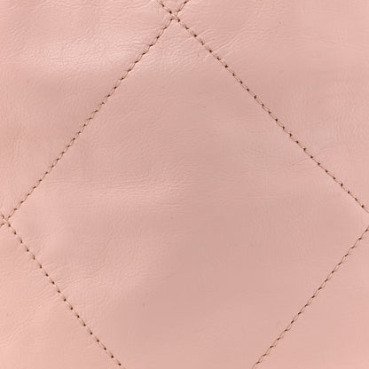 Chanel Shiny Calfskin Quilted Chanel 22 Pink 10 of 12