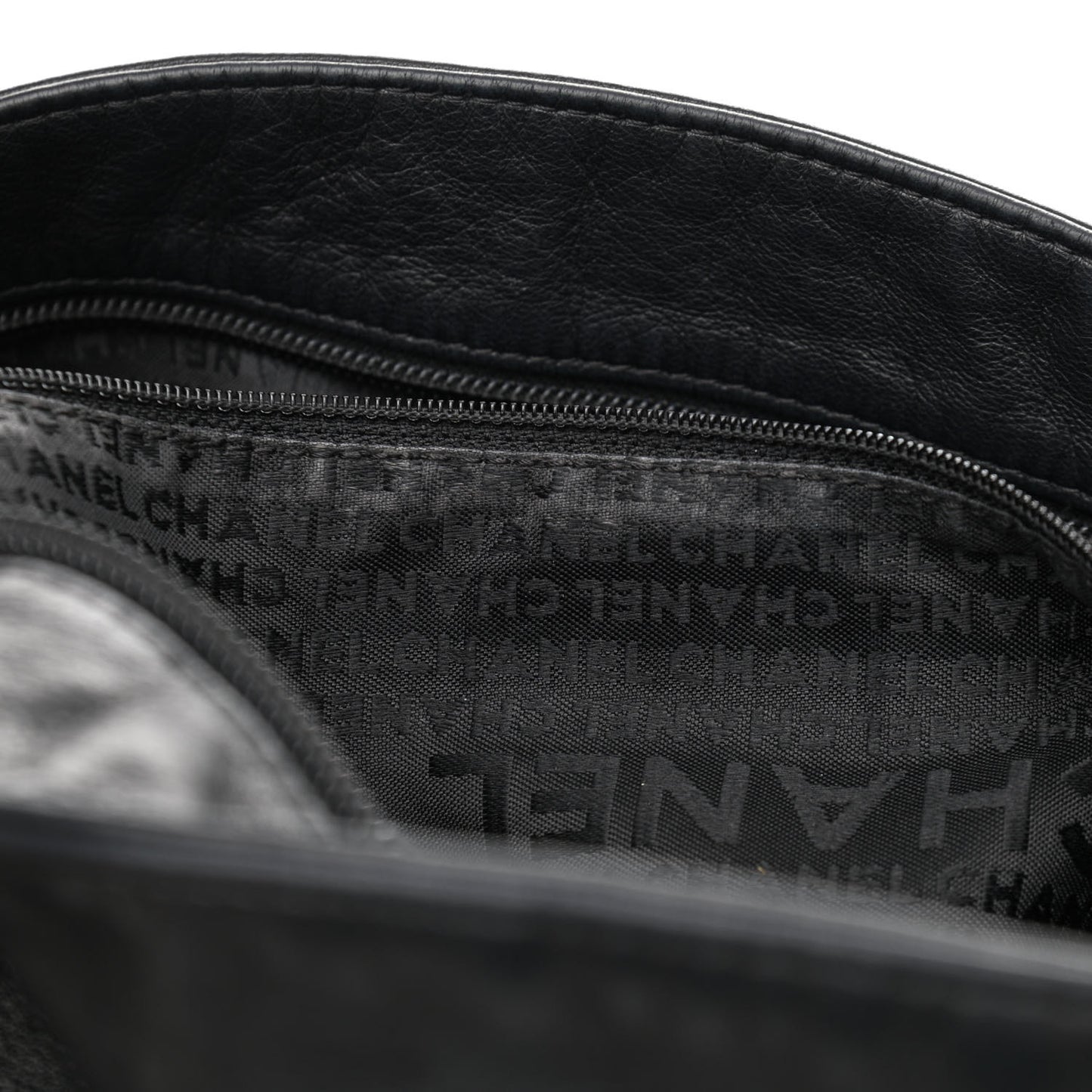 Lambskin Large Ultimate Soft Tote Black