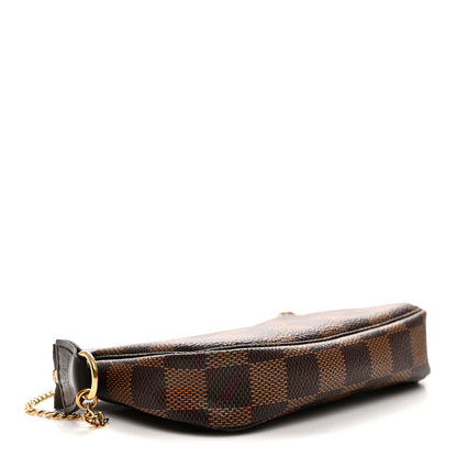Louis Vuitton Damier Ebene Mini Pochette Accessories 4 of 7