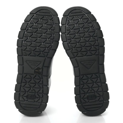 Prada Nappa Metal Triangle Logo Fly Blok Mens Sneakers 10.5 Black 4 of 8