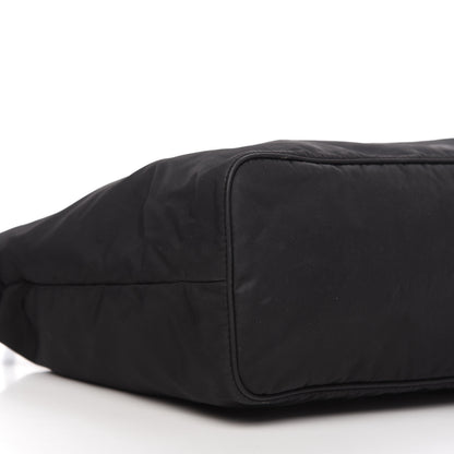 Prada Tessuto Nylon Saffiano Shopping Tote Black 6 of 15