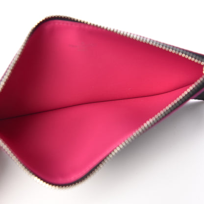 Louis Vuitton Epi Felicie Chain Wallet Zippered Insert Black Hot Pink 5 of 6