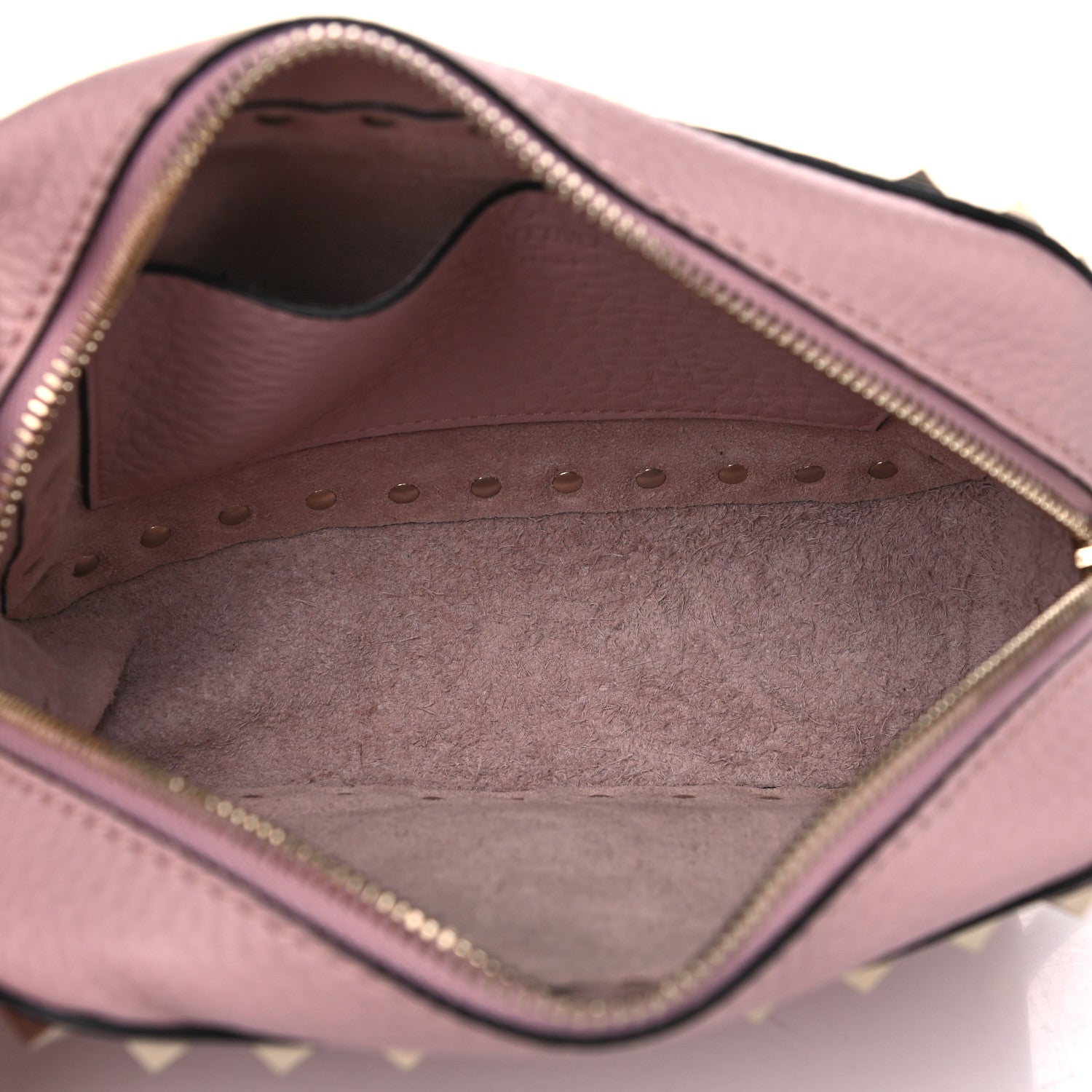 Valentino Garavani Pebbled Calfskin Rockstud Camera Crossbody Bag Cipria 4 of 6