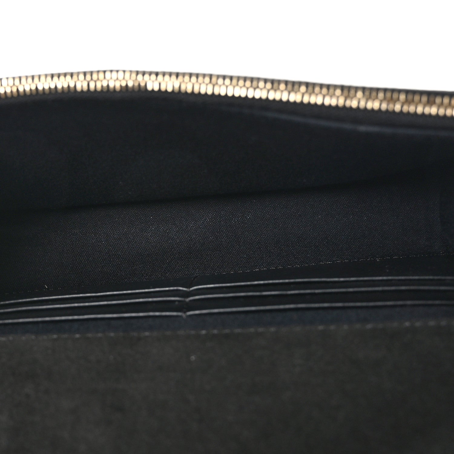 Fendi Vitello Liberty Lucido Metal Monster Eyes Tube Wallet on Chain Black 5 of 10