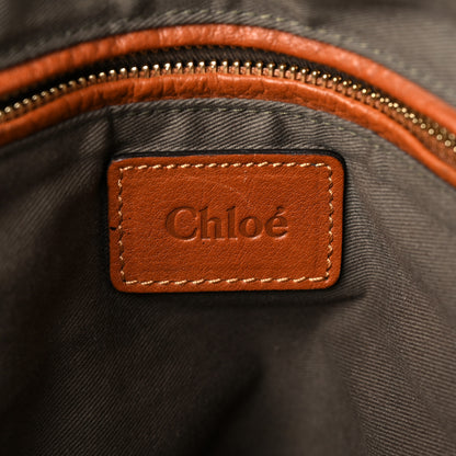 Chloe Calfskin Medium Marcie Satchel Tan 5 of 19