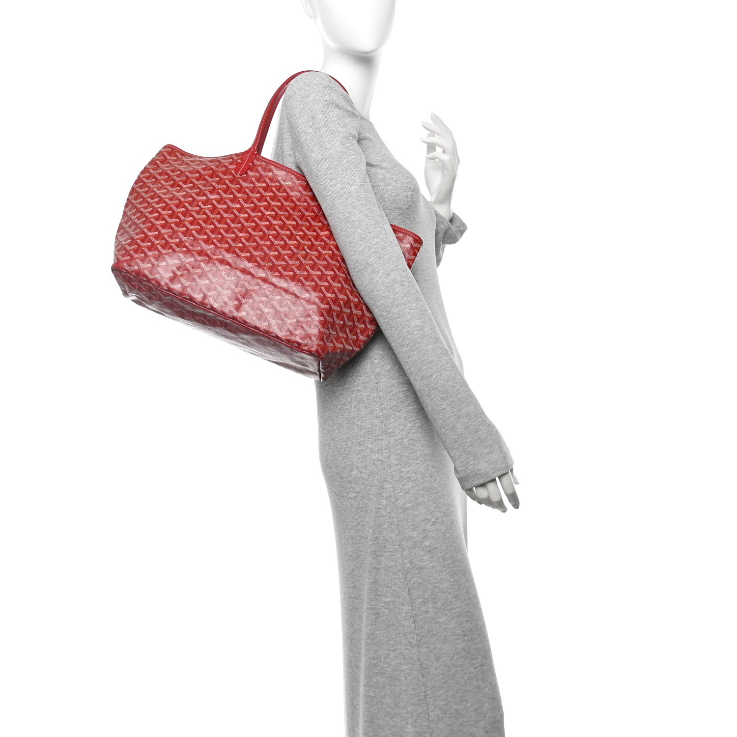 Goyard Goyardine Saint Louis PM Red 2 of 16