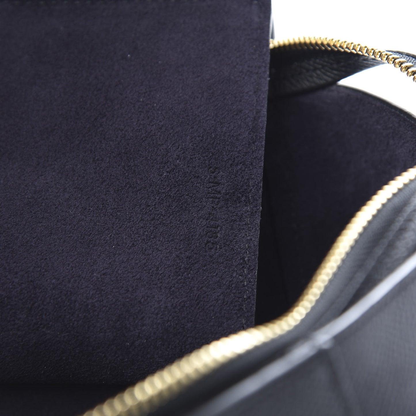 Grained Calfskin Mini Belt Bag Black