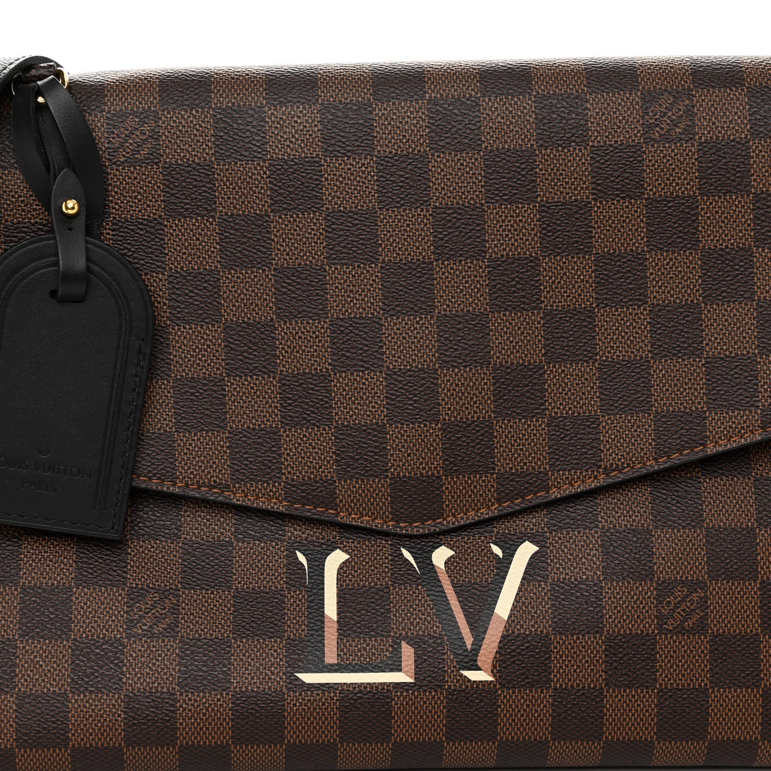 Louis Vuitton Damier Ebene Beaubourg MM 7 of 10