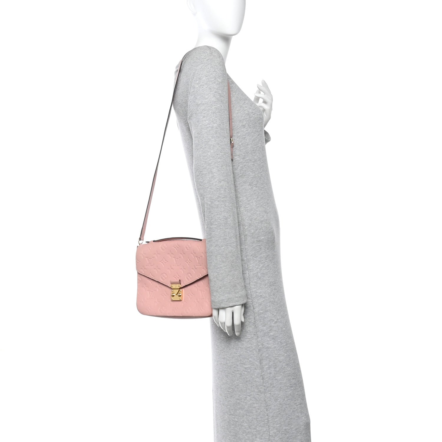 Louis Vuitton Empreinte Pochette Metis Rose Poudre 2 of 15