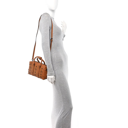 MCM Visetos Small Soft Berlin Cognac 2 of 10