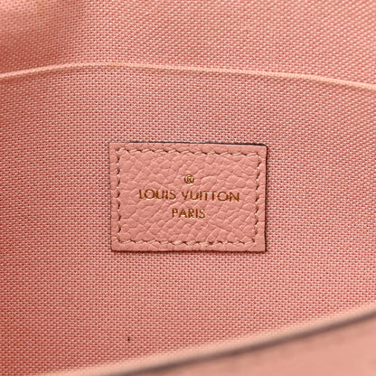 Louis Vuitton Empreinte Pochette Felicie Chain Wallet Rose Poudre 7 of 12