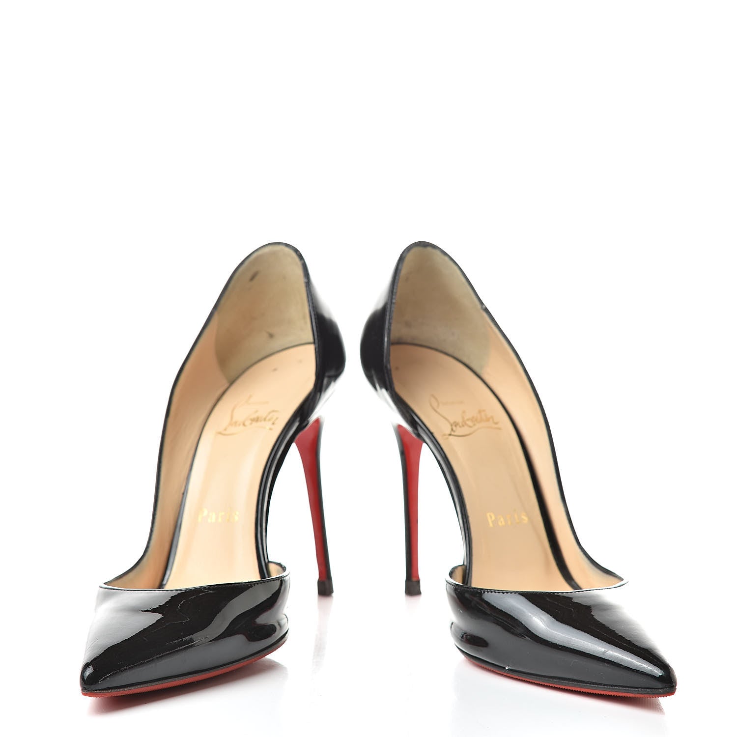 Christian Louboutin Patent Iriza 100 Pumps 36 Black 5 of 18