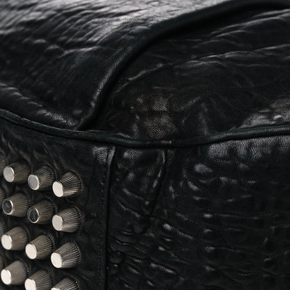 Alexander Wang Pebbled Lambskin Morgan Hobo Black Silver Hardware 10 of 15