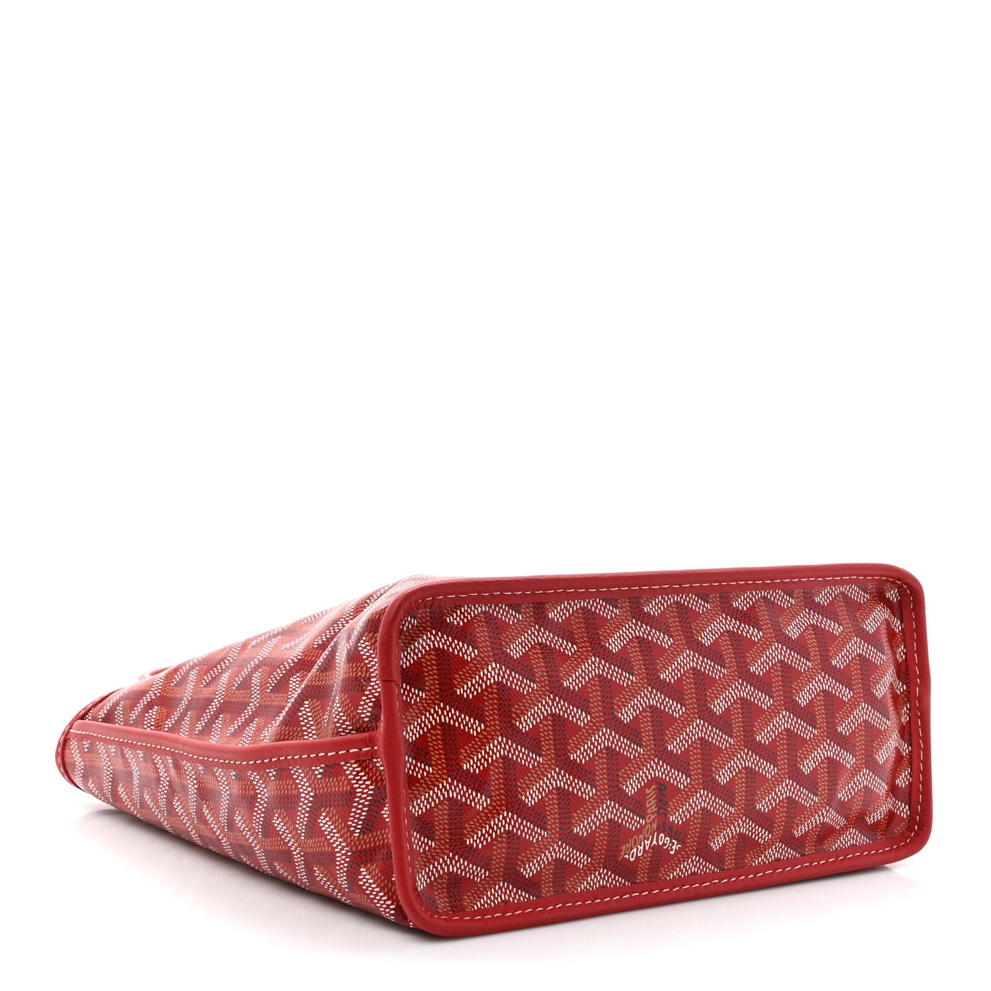 Goyardine Reversible Mini Anjou Red