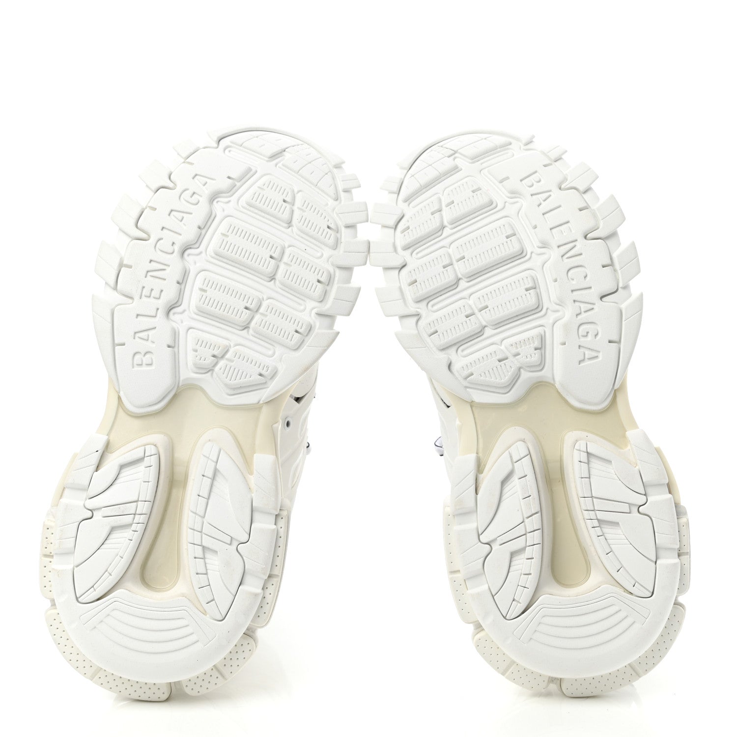 Balenciaga Mesh Nylon Womens Track Hike Sneakers 39 White 5 of 8