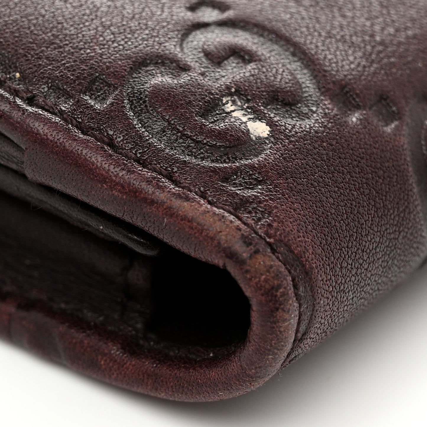 Guccissima Princy Continental Wallet Brown