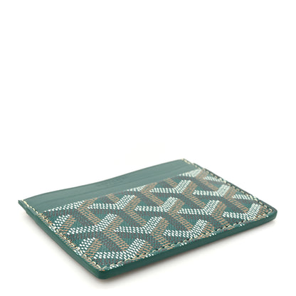 Goyard Goyardine Saint Sulpice Card Holder Green 4 of 7