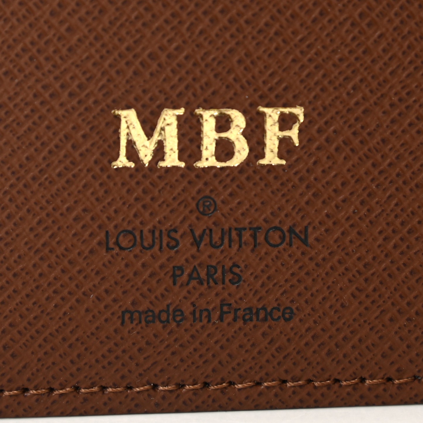 Monogram Medium Ring Agenda Cover