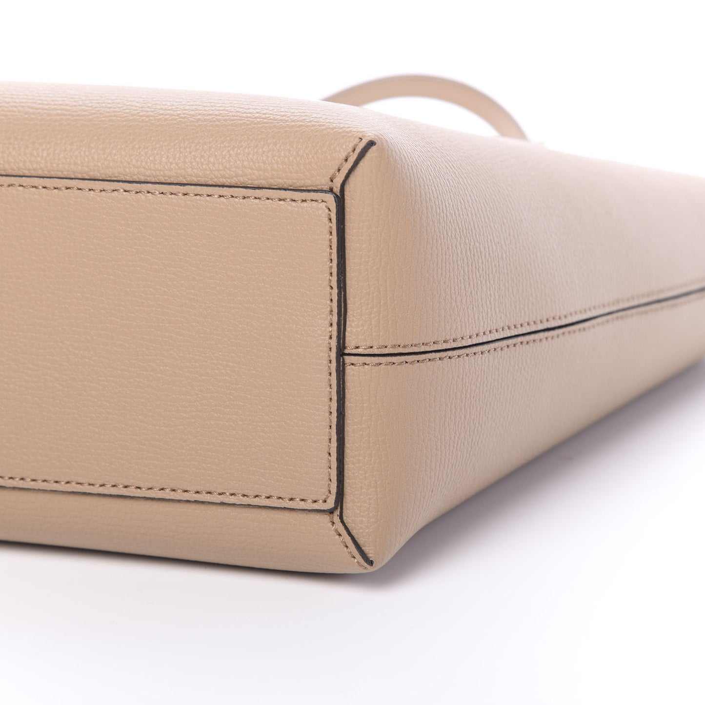 Haymarket Check Small Reversible Tote Mid Camel