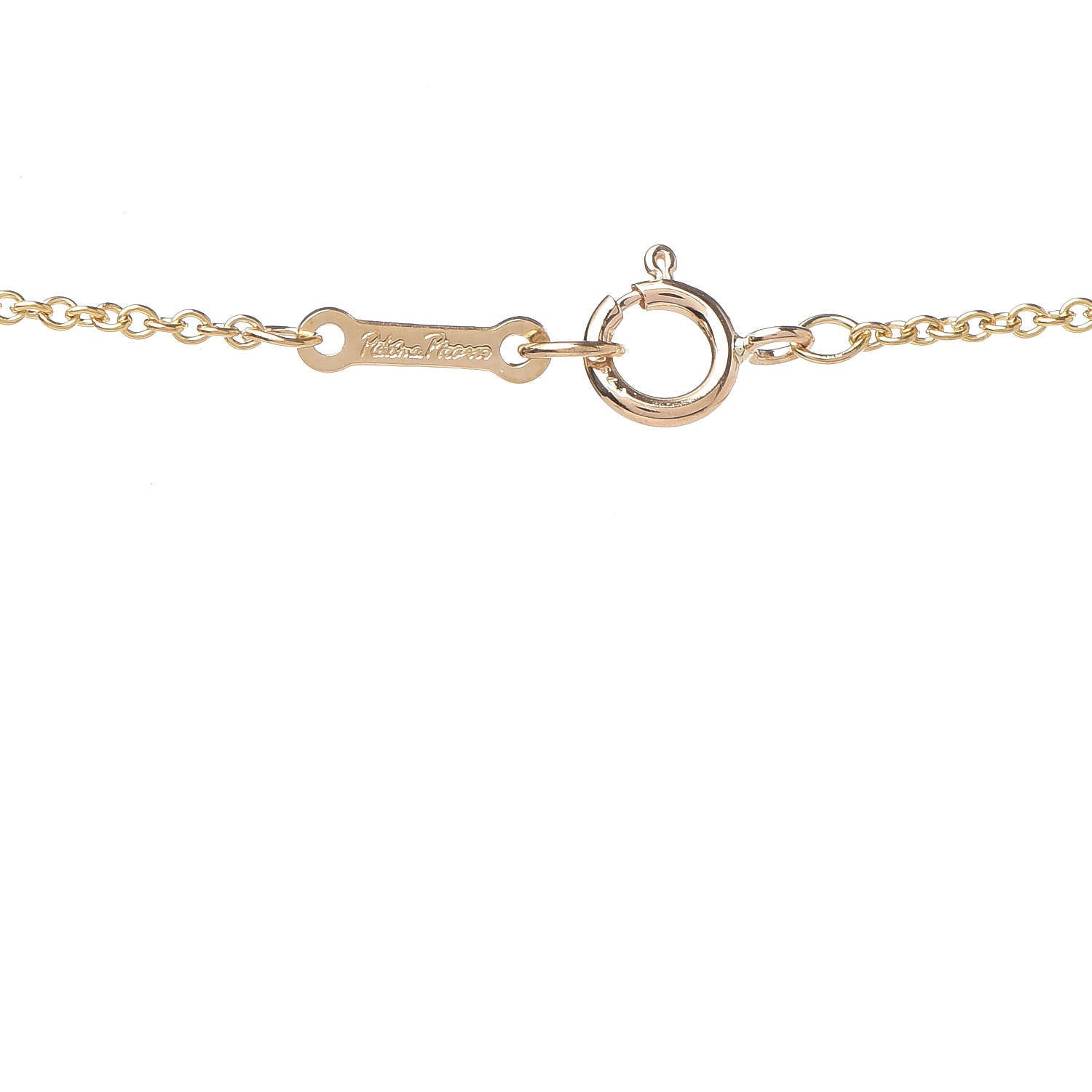 Tiffany 18K Yellow Gold Small Paloma Picasso Loving Heart Pendant Necklace 5 of 6
