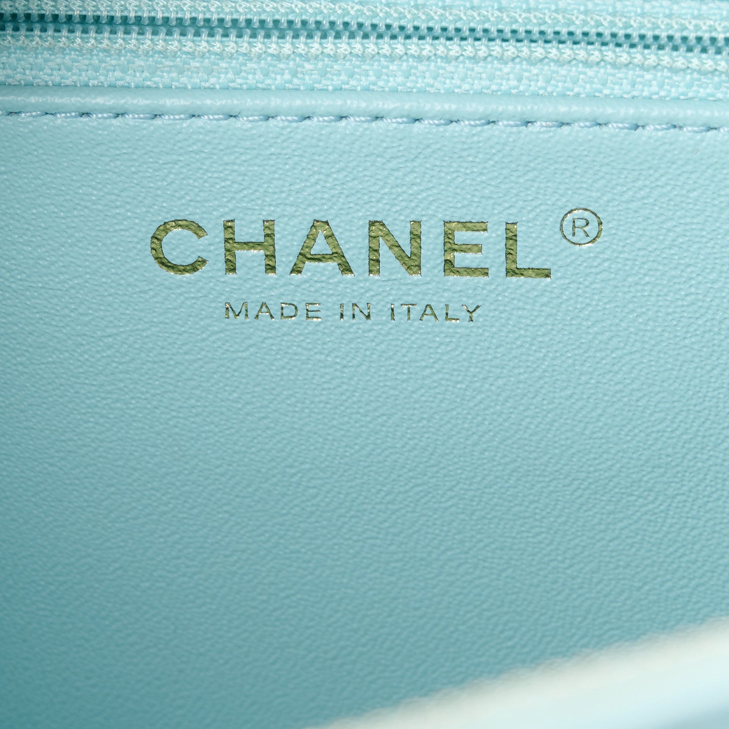 Chanel Lambskin Quilted Small Trendy CC Bowling Bag Light Blue 6 of 12