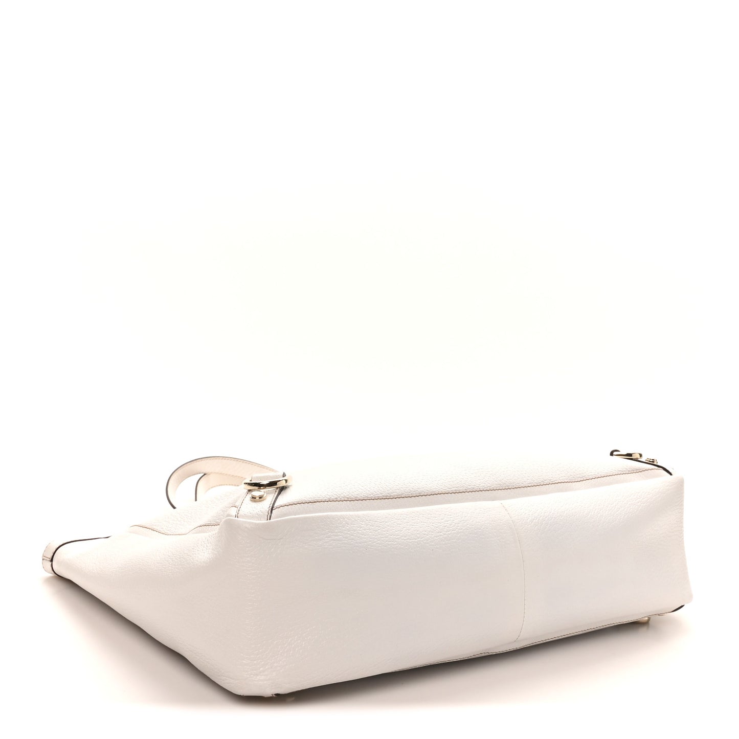 Calfskin Large Abbey Tote White