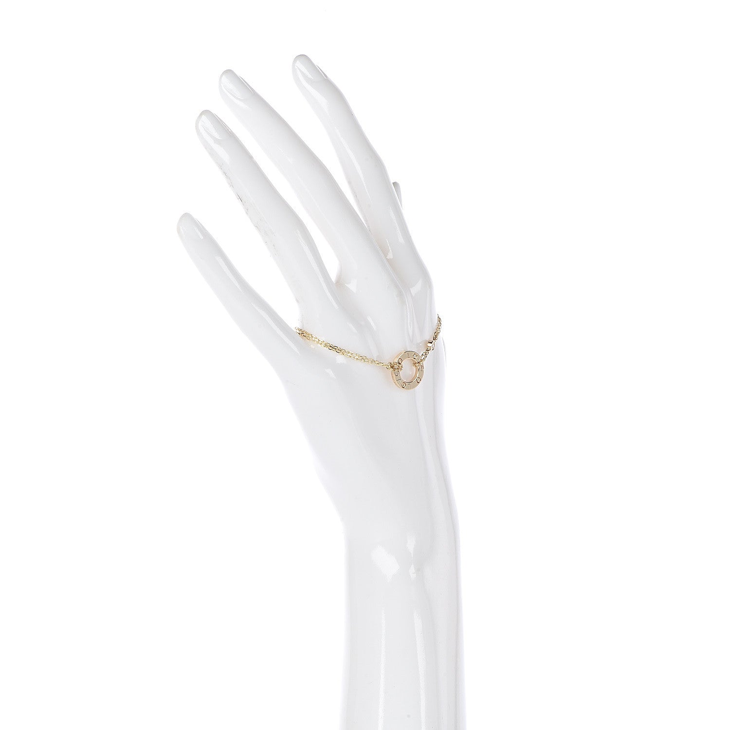 Cartier 18K Yellow Gold Diamond LOVE Bracelet 2 of 6