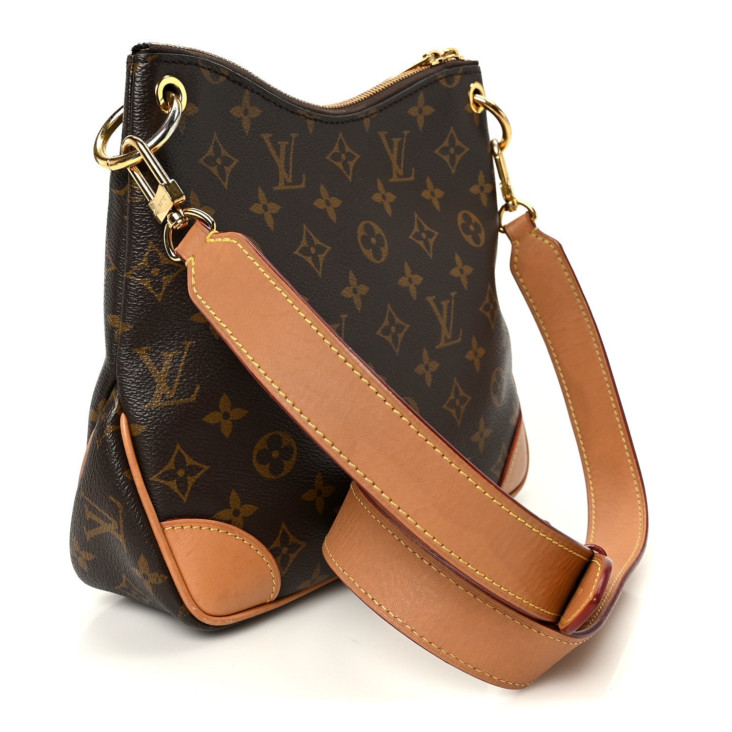 ルイヴィトン　オデオンPM Louis Vuitton Monogram Odeon PM Natural 1870034 – FASHIONPHILE