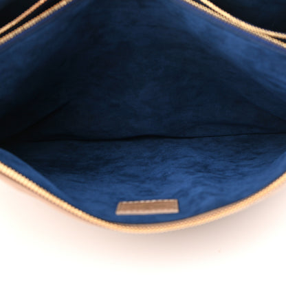 Louis Vuitton Lambskin Embossed Monogram Coussin MM Taupe 7 of 11