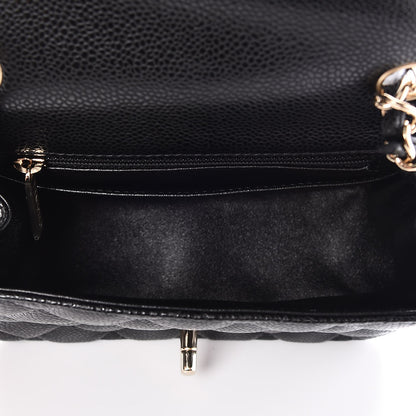 Chanel Caviar Quilted Mini Square Flap Black 5 of 8