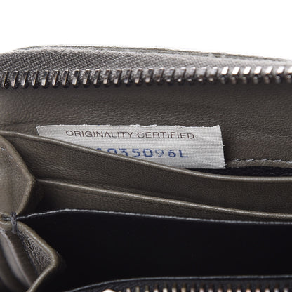 Bottega Veneta Nappa Intrecciato Zip Around Wallet Shadow 7 of 11