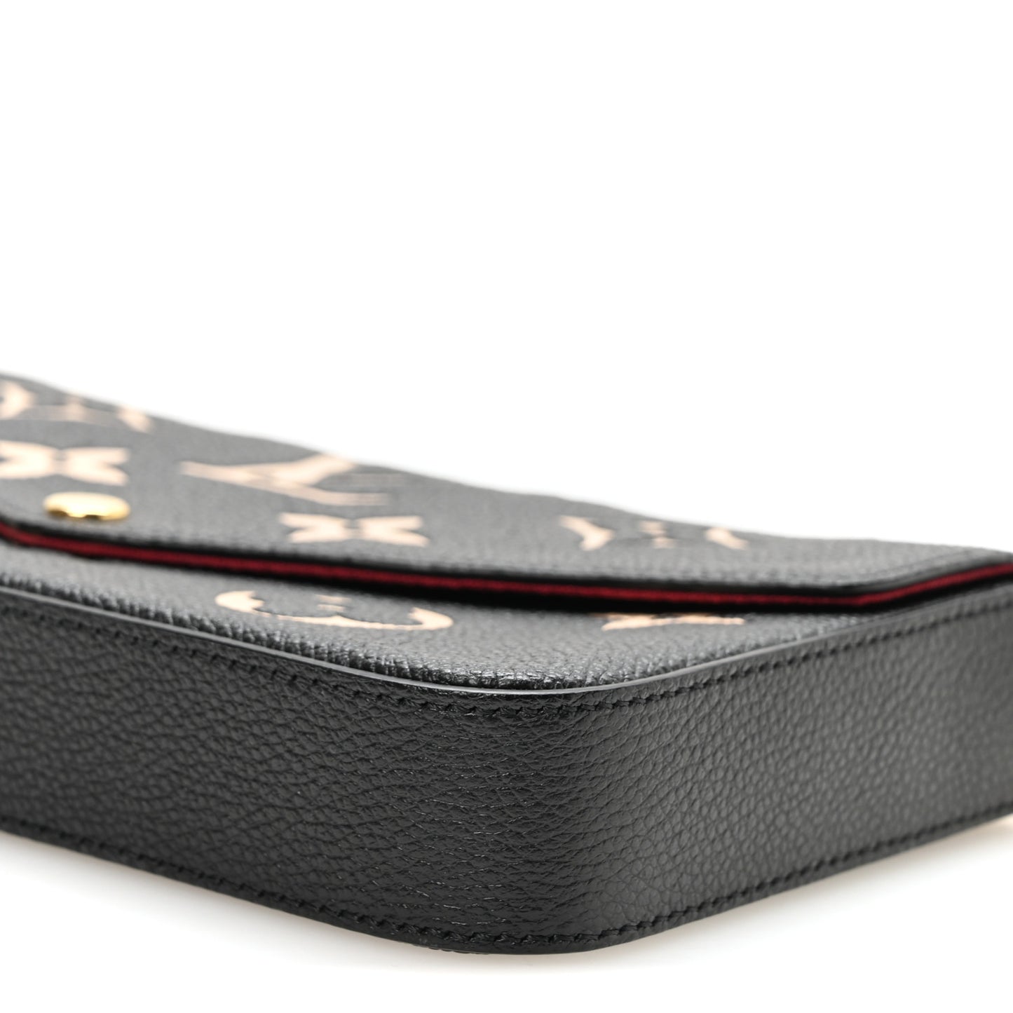 Empreinte Monogram Giant Felicie Pochette Black Beige