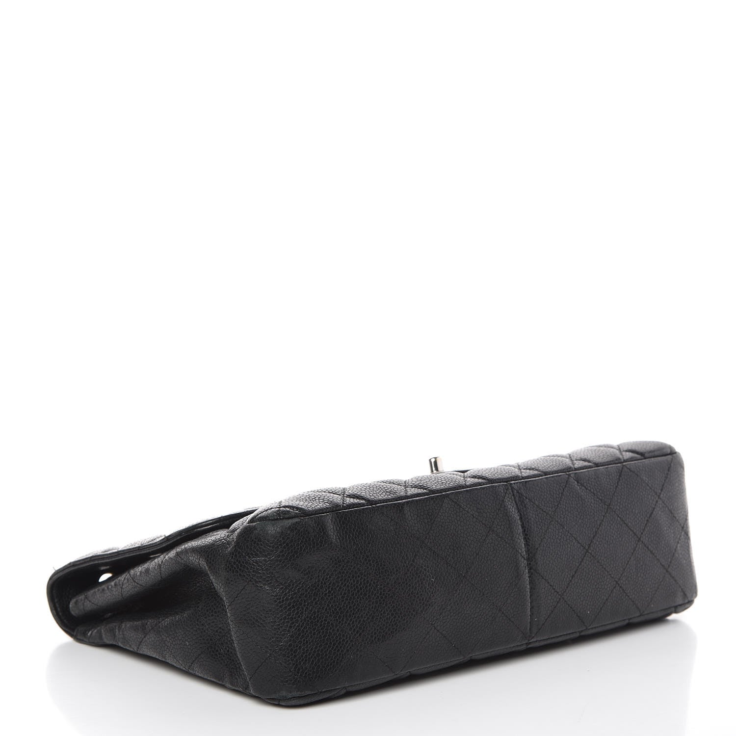 Chanel Caviar Quilted Jumbo Single Flap Black 4 of 15