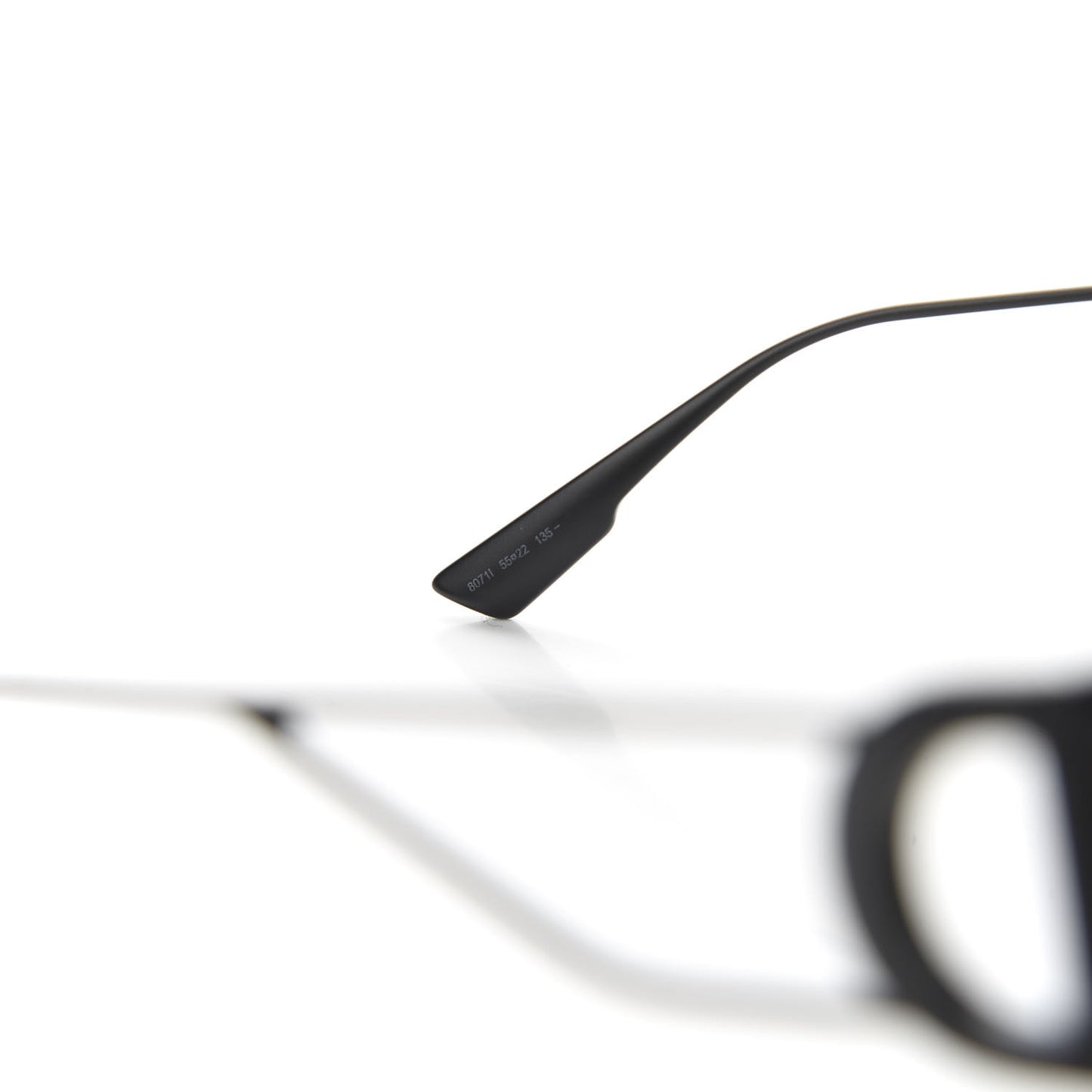 Rectangular 30 Montaigne 1 Sunglasses Black