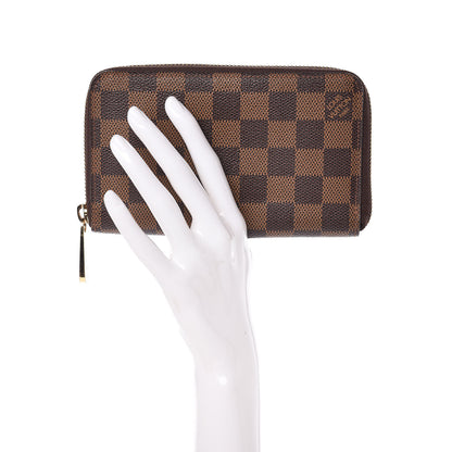 Louis Vuitton Damier Ebene Zippy Compact Wallet 2 of 6