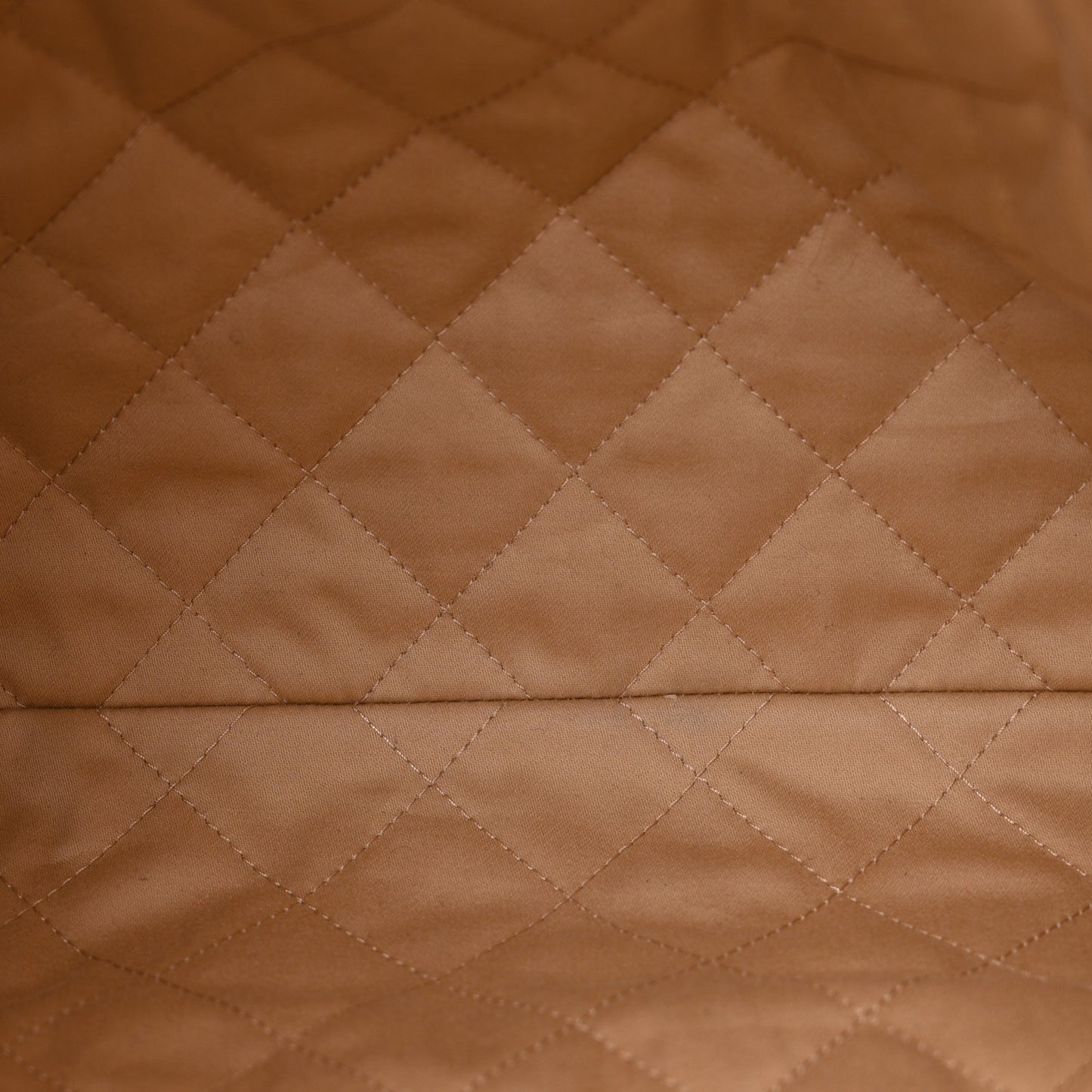 Shiny Calfskin Quilted Chanel 22 Beige