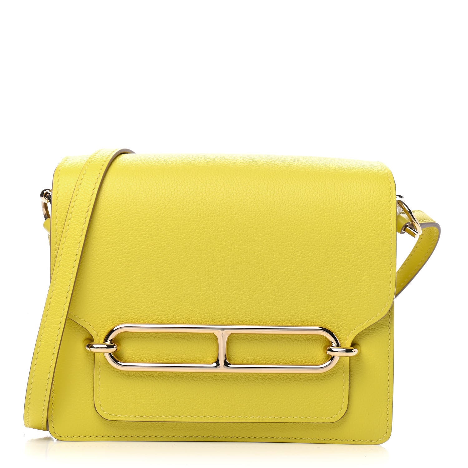 Hermes Evercolor Mini Sac Roulis Lime 1 of 4
