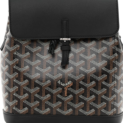 Goyard Goyardine Calfskin Mini Alpin Backpack Black 6 of 6