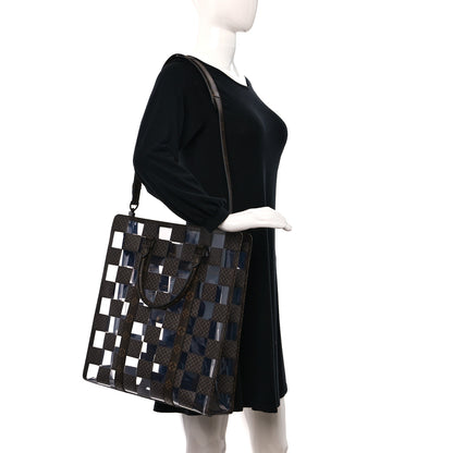 Louis Vuitton PVC Monogram Chess Sac Plat 2 of 11