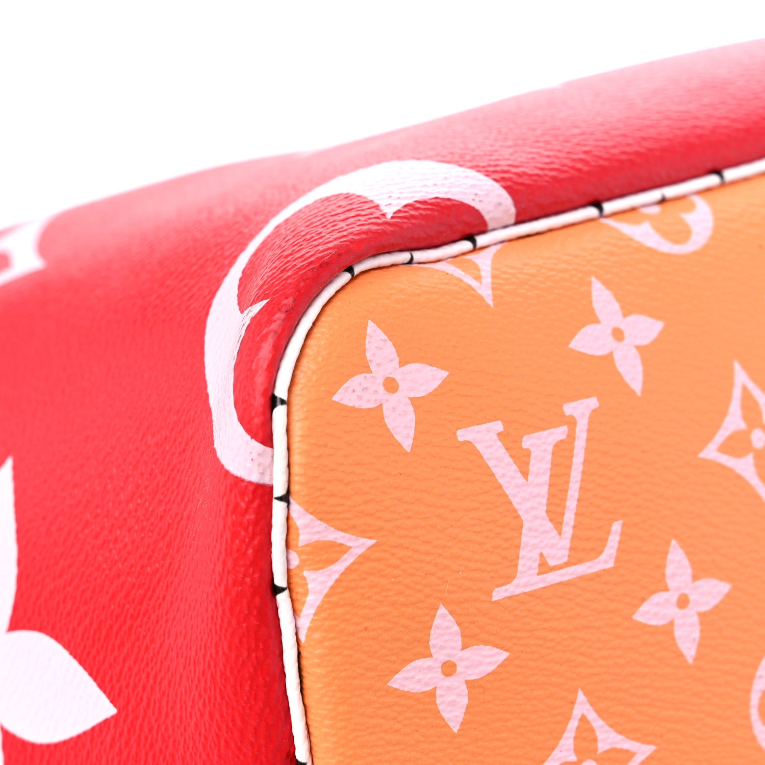 Louis Vuitton Monogram Giant Neverfull MM Rouge 9 of 18
