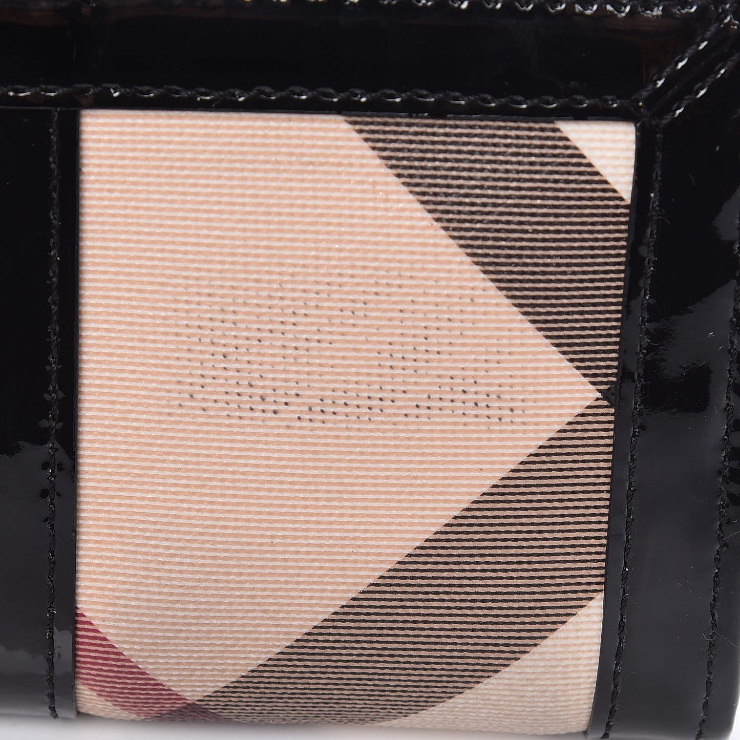Supernova Check Penrose Continental Wallet Black