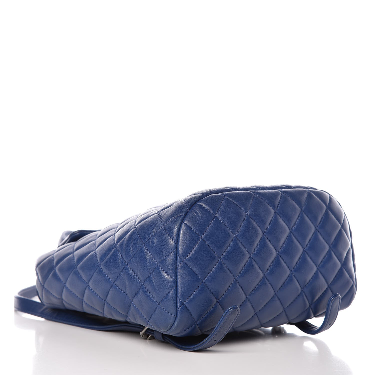 Chanel Lambskin Quilted Small Urban Spirit Backpack Blue 4 of 14