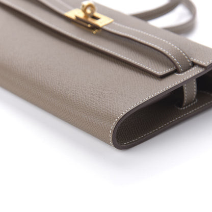 Hermes Epsom Kelly Wallet To Go Etoupe 7 of 9