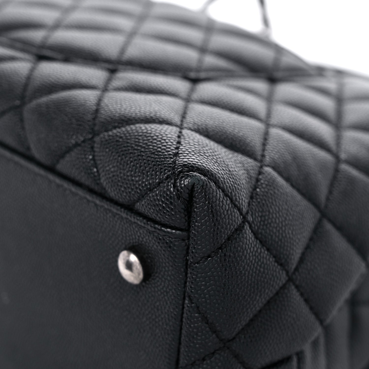 Chanel Caviar Quilted Small Coco Handle Flap Black 11 of 13
