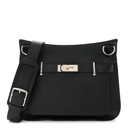 Hermes Taurillon Clemence Jypsiere 31 Black 1 of 11