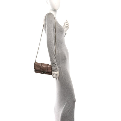 Christian Dior Lambskin Cannage Ruffle New Lock Flap Beige 2 of 10