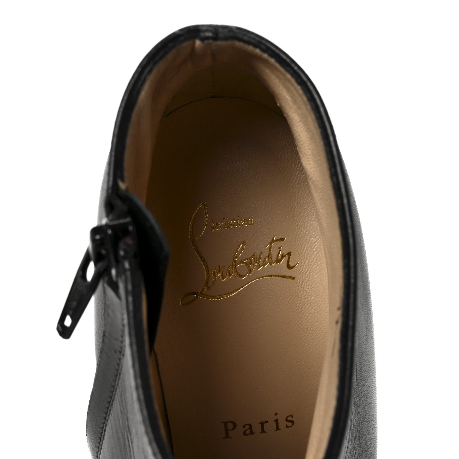 Christian Louboutin Calfskin Dirdibootie 130 Ankle Booties 36.5 Black 8 of 8