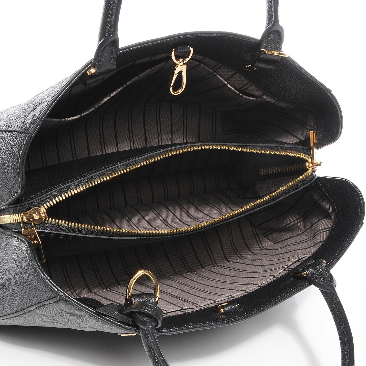 Louis Vuitton Empreinte Montaigne MM Black 5 of 8