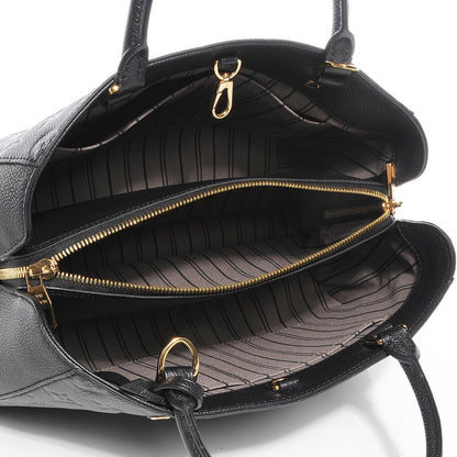 Louis Vuitton Empreinte Montaigne MM Black 5 of 8