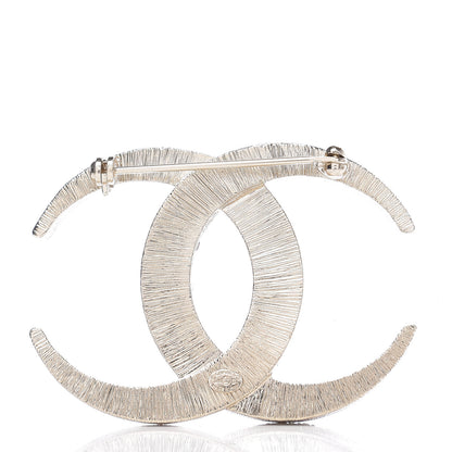 Chanel Baguette Crystal Dubai CC Brooch Gold 2 of 4